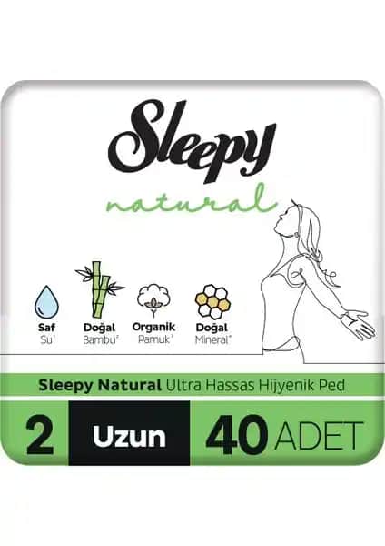 Sleepy Natural Ultra Hassas Hijyenik Ped Uzun: Günlük Konfor ve Güvenlik İçin Mükemmel Bir Seçenek