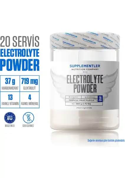 Sporcular İçin Elektrolit Tozu 800 Gr Performans ve Hidrasyon Desteği
