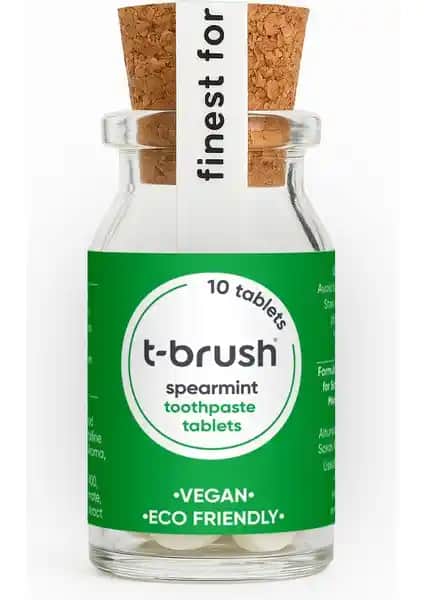 T-Brush Seyahat Boy Diş Macunu Tableti: Pratik ve Hijyenik Diş Bakım Çözümü