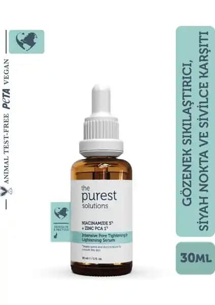 The Purest Solutions Niacinamide Cilt Bakım Serumu ile Sağlıklı ve Parlak Cilt İmkanı