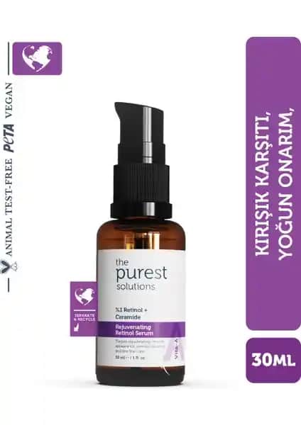 The Purest Solutions Onarıcı Retinol Gece Serumu ile Cilt Yenileme ve Gençlik Sağlama