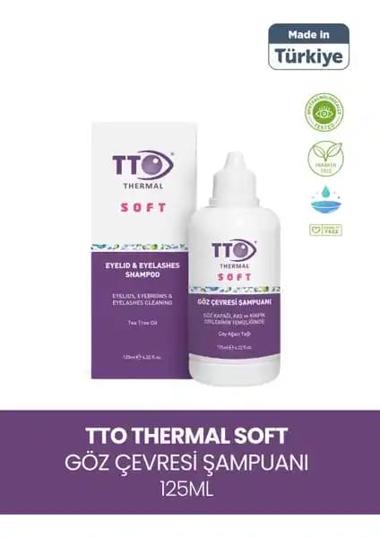 TTO Soft Göz Çevresi Şampuanı Hassas Gözler İçin Temizlik ve Rahatlatıcı Çözüm