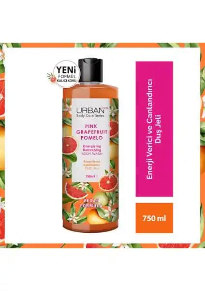 Urban Care Body Series Pink Grapefruit Pomelo Duş Jeli: Ferahlatıcı ve Nemlendirici Özellikleriyle Günlük Bakım İçin Uygun