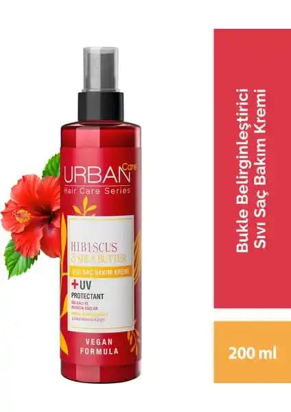 Urban Care Hibiscus ve Shea Butter ile Kıvırcık ve Dalgalı Saçlar İçin Etkili Bakım Çözümü