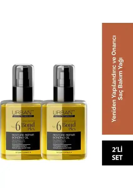 Urban Care No.6 Bond Plex Restore Repair Saç Serumu Saç Yıpranmasını Onaran ve Güçlendiren Etkili Çözüm