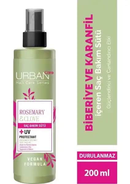 Urban Care Rosemary ve Karanfil İçerikli Saç Bakım Sütü ile Saçlarınızı Güçlendirin ve Parlaklık Kazanın