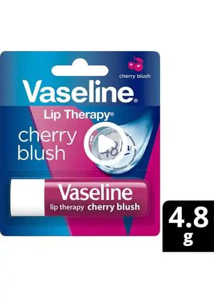 Vaseline Dudak Kremi Lip Care Cherry Blush ile Sağlıklı ve Parlak Dudaklar Sağlama
