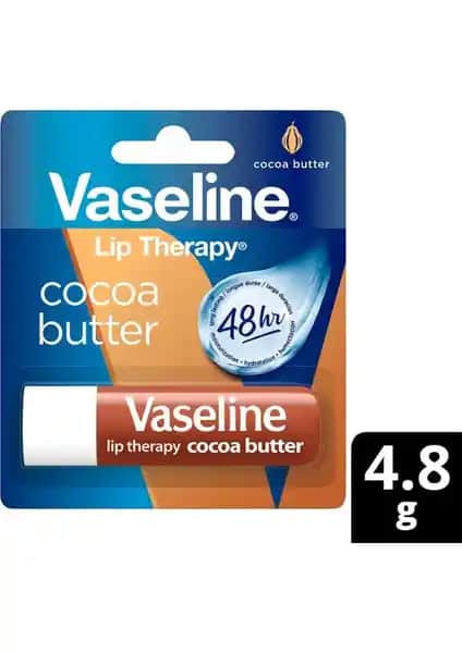 Vaseline Lip Therapy Kakao Yağı Dudak Bakım Kremi: Nemlendirici ve Koruyucu Özellikleriyle Öne Çıkan Ürün