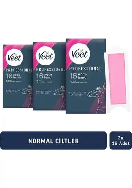Veet Professional Sir Ağda Bandı: Hassas Ciltler İçin Pratik ve Etkili Epilasyon Çözümü