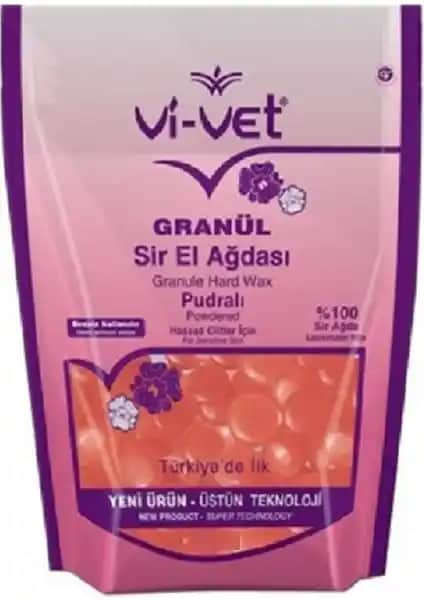 Vi-Vet Granül Sir El Ağdası Pudralı 250 Gr Hassas Ciltler İçin Güvenilir Temizlik Ürünü