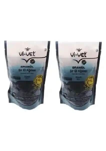 Vi-Vet Granül Soyulabilir Boncuk Sir Ağda Siyah 250g Hassas Ciltler İçin Pratik Tüy Dökücü