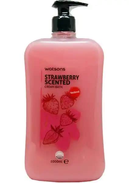 Watsons Çilek Krem Bath Duş Jeli: Ferahlatıcı Kokusu ve Etkili Temizleme Özelliğiyle Günlük Bakımın Vazgeçilmezi