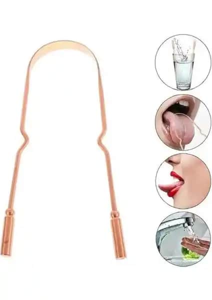 Woody Sofia Bakır Oil Pulling Yağ Çekme ve Dil Temizleme Aleti ile Günlük Ağız Hijyeni Sağlamak