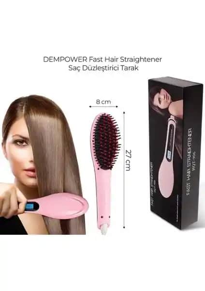 Woody Sofia Saç Düzleştirici Tarak: Çok Yönlü Kullanım ve Güvenli Saç Şekillendirme Cihazı