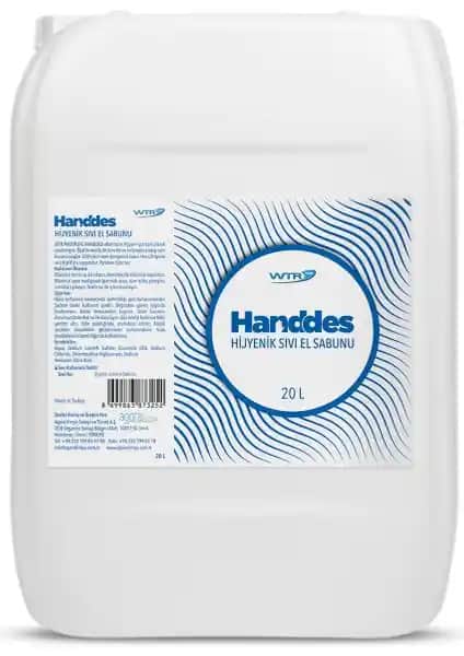 WTR Handdes Hijyenik Sıvı Sabun 20 litrelik Geniş Kapsamlı Temizlik ve Hijyen Çözümü