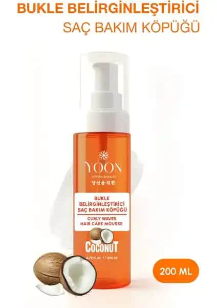 Yoon Bukle Belirginleştirici Saç Köpüğü ile Doğal ve Kalıcı Bukleler Elde Edin