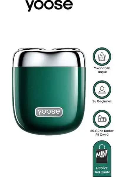 Yoose Mini Tıraş Makinesi: Seyahatleriniz İçin Kompakt ve Güçlü Tıraş Çözümü