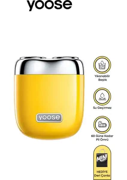 Yoose Mini Tıraş Makinesi: Seyahatleriniz İçin Pratik ve Güçlü Kişisel Bakım Çözümü