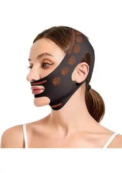 Yüz Hatlarını Sıkılaştıran ve Gençleştiren Çene Maskesi Yüz Kalırma Kemeri Ürünü Tanıtımı