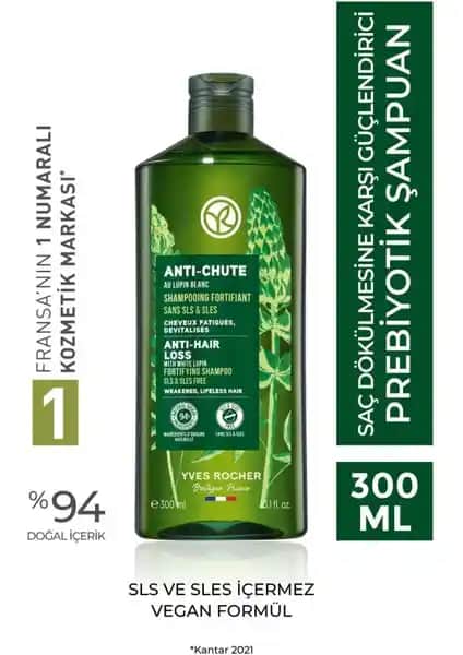 Yves Rocher Anti-Dökülme Prebiyotik Şampuanı ile Saç Dökülmesine Doğal Çözüm Sunar