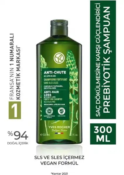 Yves Rocher Anti-Dökülme Prebiyotik Şampuanı ile Saç Dökülmesine Doğal Çözüm Sunar