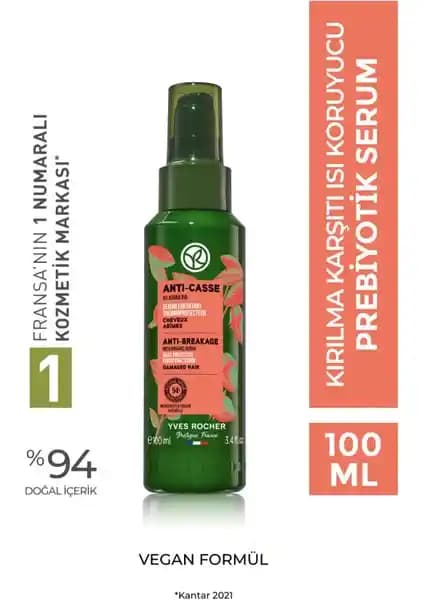 Yves Rocher Kırılma Karşıtı ve Isı Koruyucu Prebiyotik Serum Saç Sağlığı İçin
