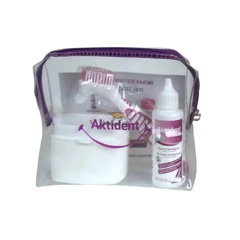 Aktident Diş Protezi Temizleme Seti ile Hijyenik ve Uzun Ömürlü Protez Bakımı
