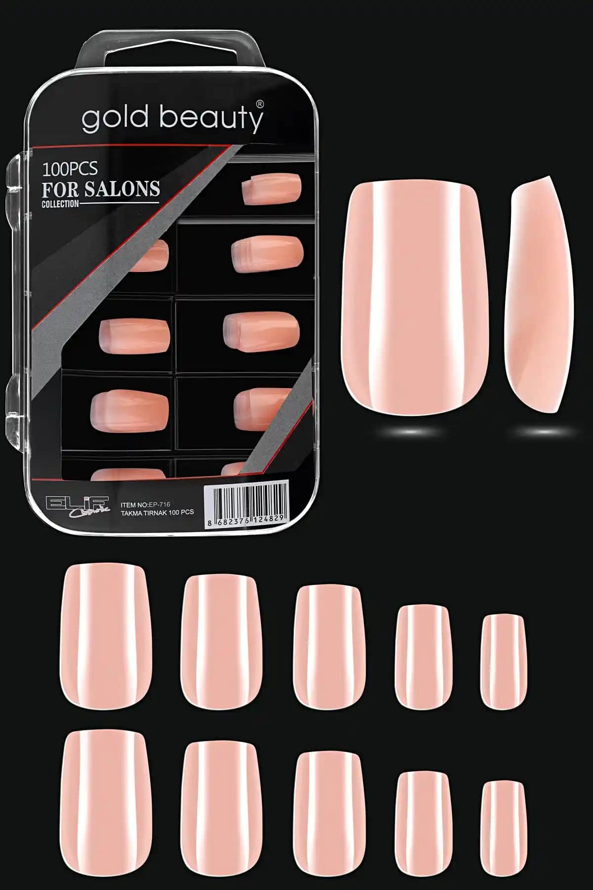 Altın Güzelliği: Takma Tırnakta Lüks ve Estetik Dengenin İncelikleri