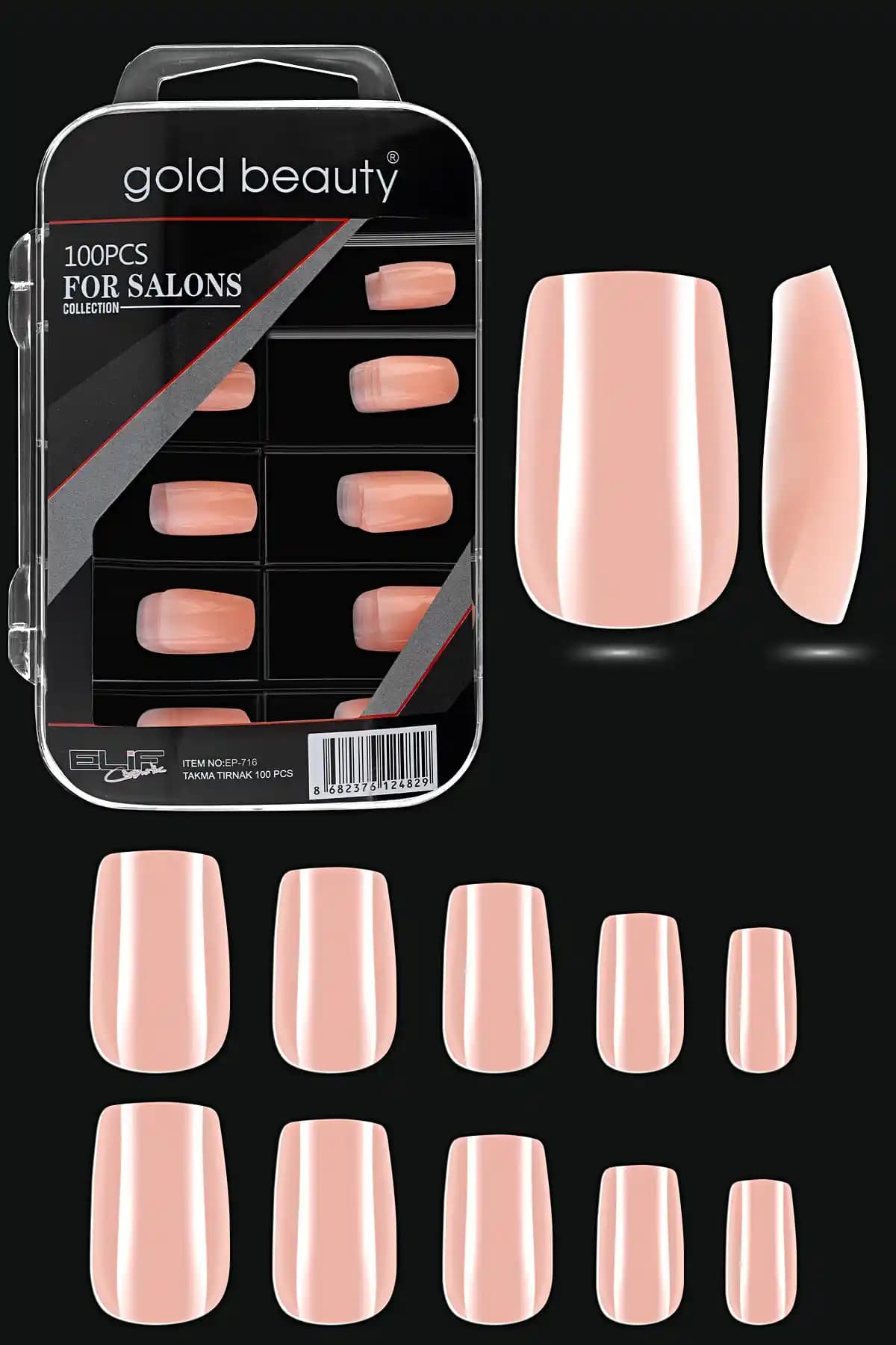 Altın Güzelliği: Takma Tırnakta Lüks ve Estetik Dengenin İncelikleri