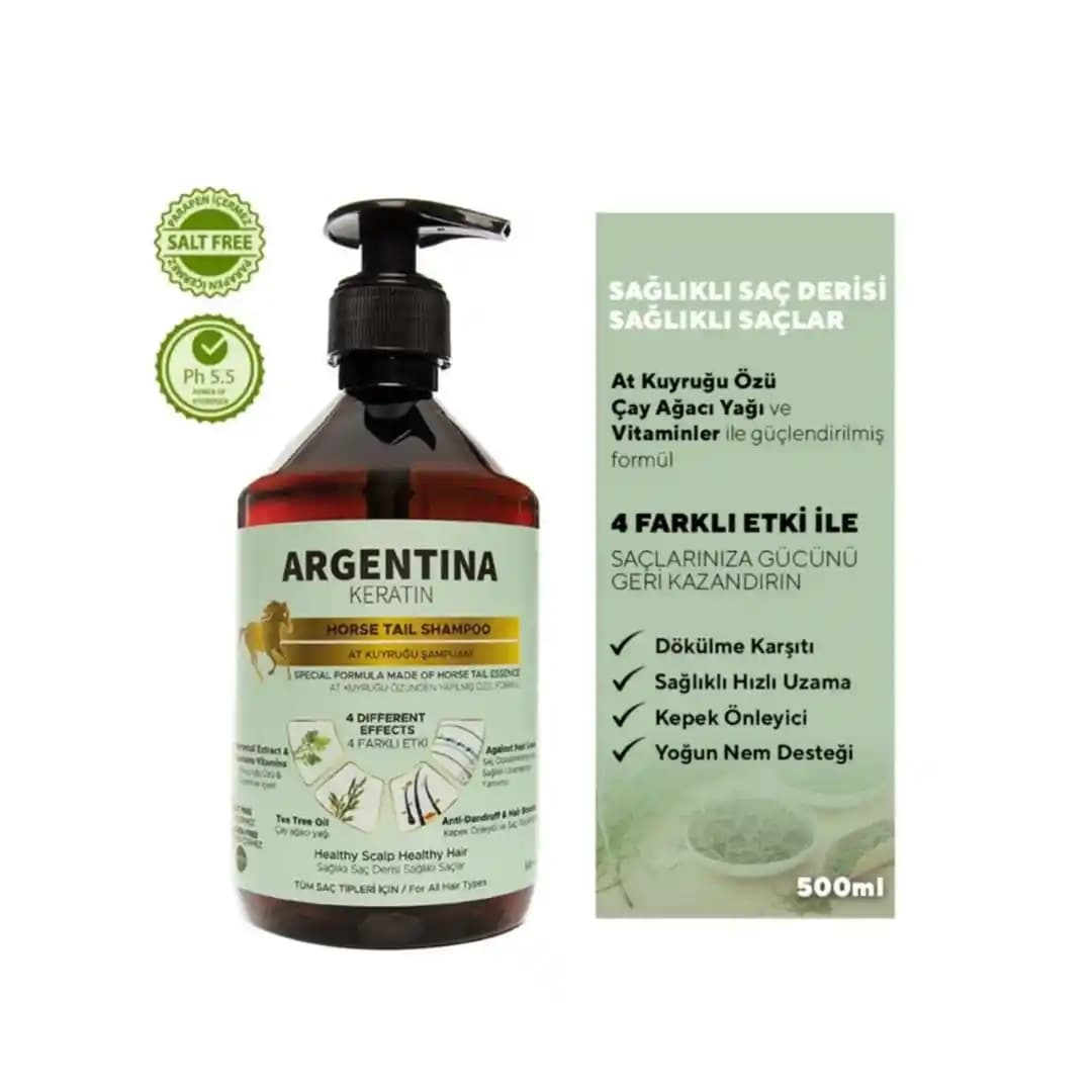 Argentine Keratin Şampuanları ile Saçlarınızı Güçlendirin ve Doğal Parlaklık Kazanın
