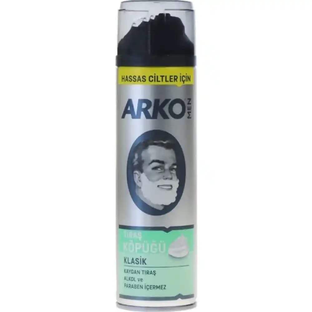 Arko Tıraş Köpüğü 200 ml ile Konforlu ve Güvenilir Tıraş Deneyimi