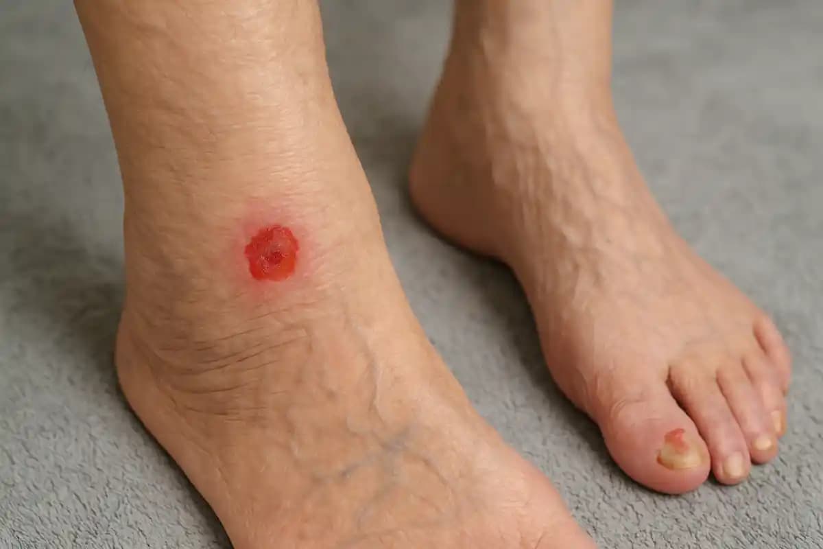 Bacakta Yaraların Nedenleri Türleri ve Etkili Tedavi Yöntemleri Hakkında Bilgiler