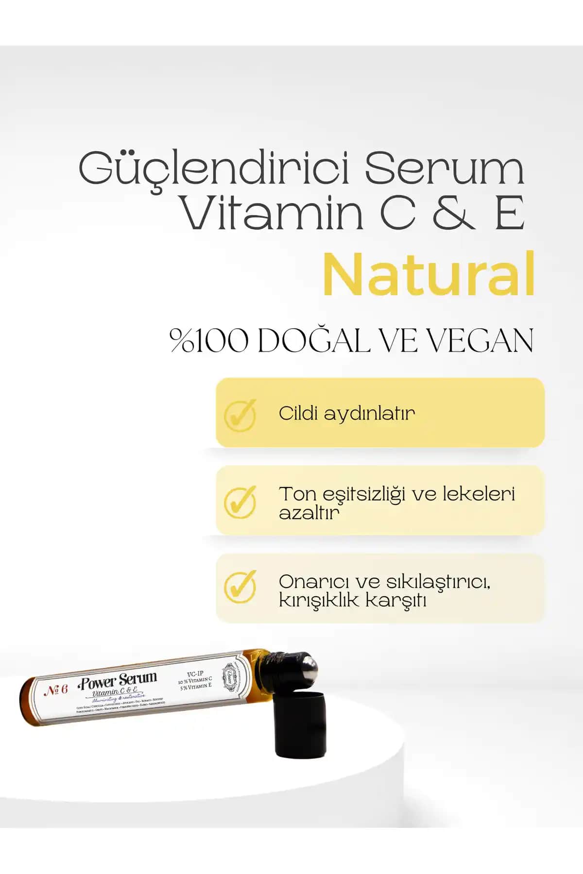 C ve E Vitamini Serumu: Cilt Sağlığını Güçlendiren En İyi Kombinasyonlar ve Kullanım İpuçları