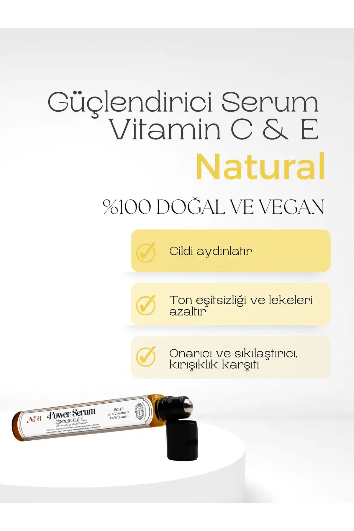 C ve E Vitamini Serumu: Cilt Sağlığını Güçlendiren En İyi Kombinasyonlar ve Kullanım İpuçları