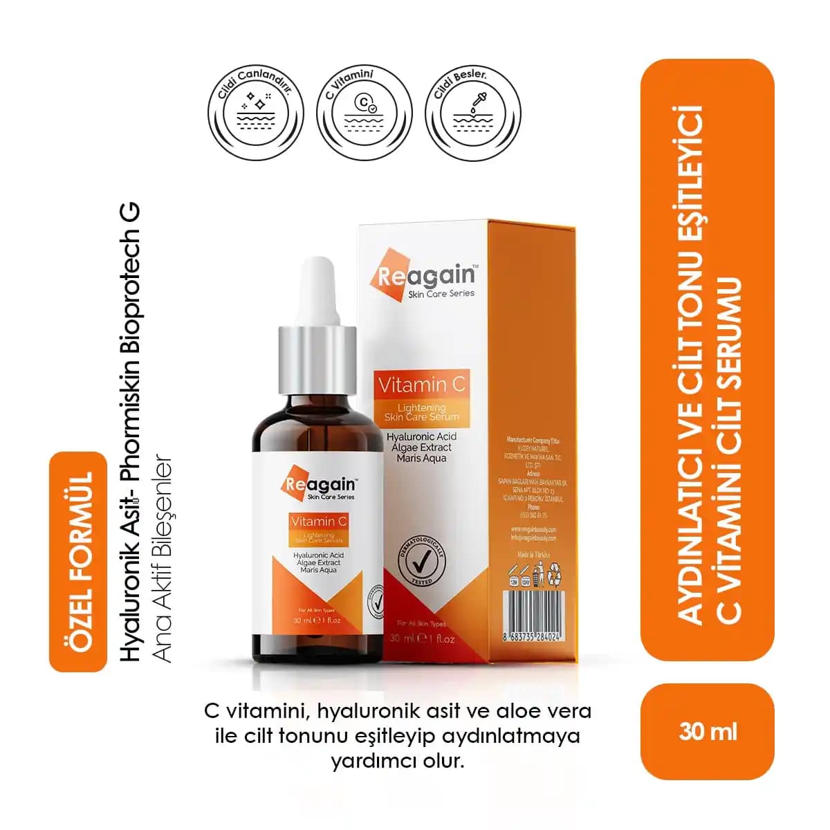 Cilt Sağlığını Destekleyen C Vitamini İçeren Serumlar ve Faydaları