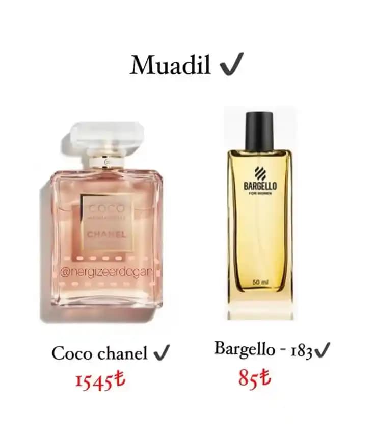 Coco Chanel Mademoiselle Parfümü ve Bargello Muadili Kozmetik Ürünleri Analizi