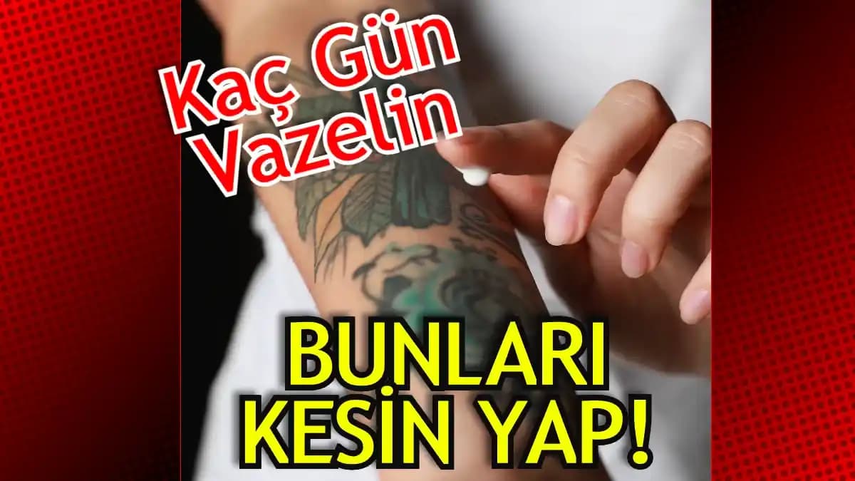 Dövme Sonrası Su Teması ve İyileşme Sürecinde Dikkat Edilmesi Gerekenler