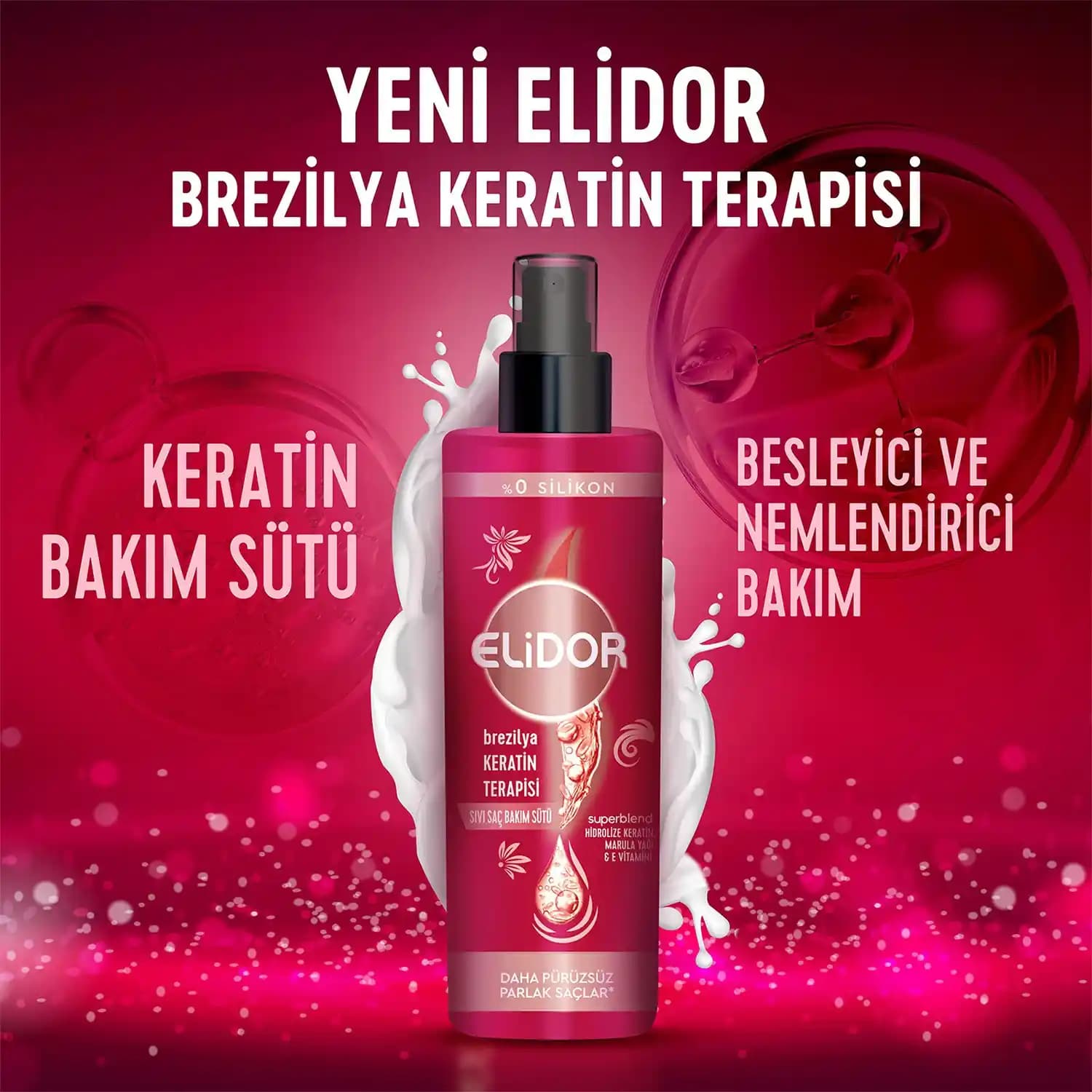 Elidor Keratin Sprey ile Saç Bakımında Etkili Sonuçlar Sağlayan Profesyonel Çözüm