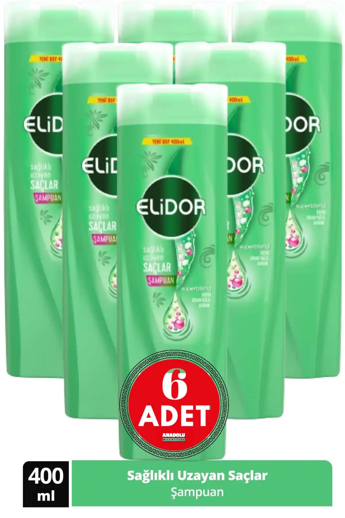 Elidor Superblend Saç Bakım Şampuanı: Doğal İçeriklerle Güçlü ve Parlak Saçlar