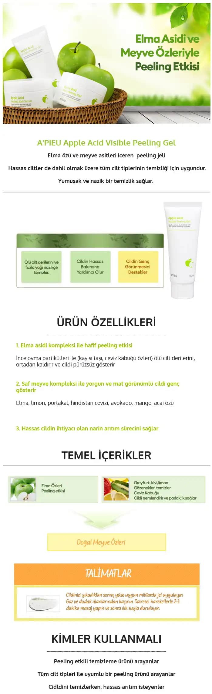 Elma Asidi Nedir Kozmetik Ürünlerde Kullanımı ve Faydaları Hakkında Bilgi