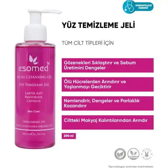 Esomed Yüz Yıkama Jeli ile Doğal ve Etkili Cilt Temizliği Sağlayın