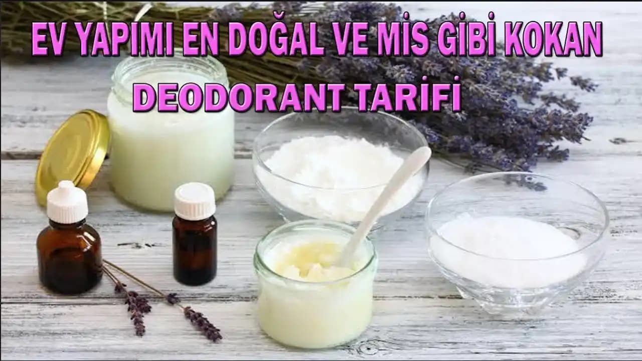 Evde Doğal Deodorant Yapımı: Sağlıklı ve Çevre Dostu Bir Alternatif