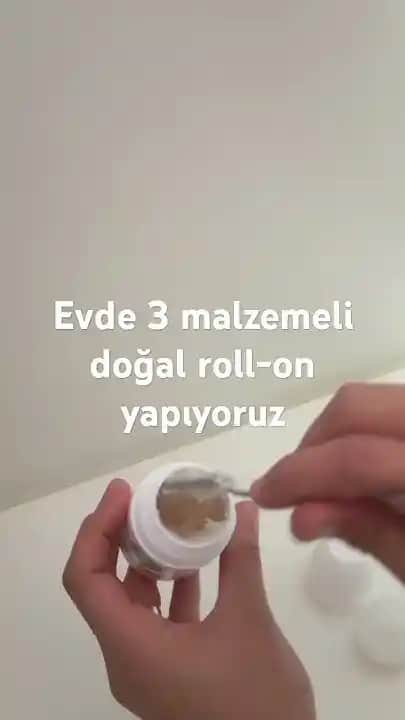 Evde Doğal Roll-On Yapımı: Sağlıklı ve Ekonomik Kendi Deodorantınızı Hazırlayın