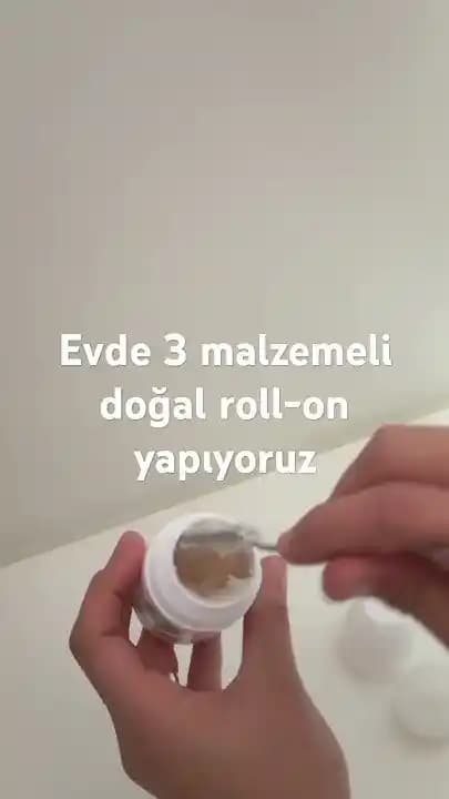 Evde Doğal Roll-On Yapımı: Sağlıklı ve Ekonomik Kendi Deodorantınızı Hazırlayın