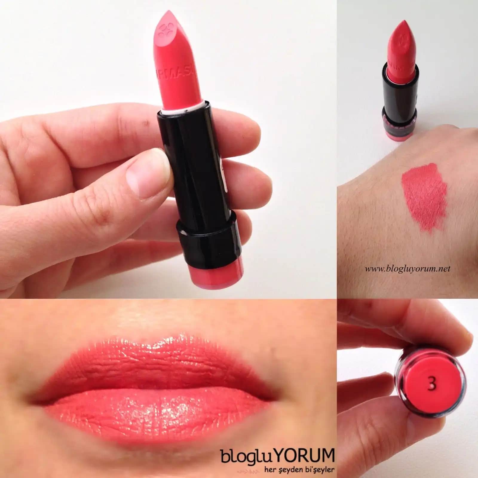 Farmasi 03 Ruj: Renk Çeşitleri ve Kalıcılık Özellikleriyle Dudaklarda Şıklık