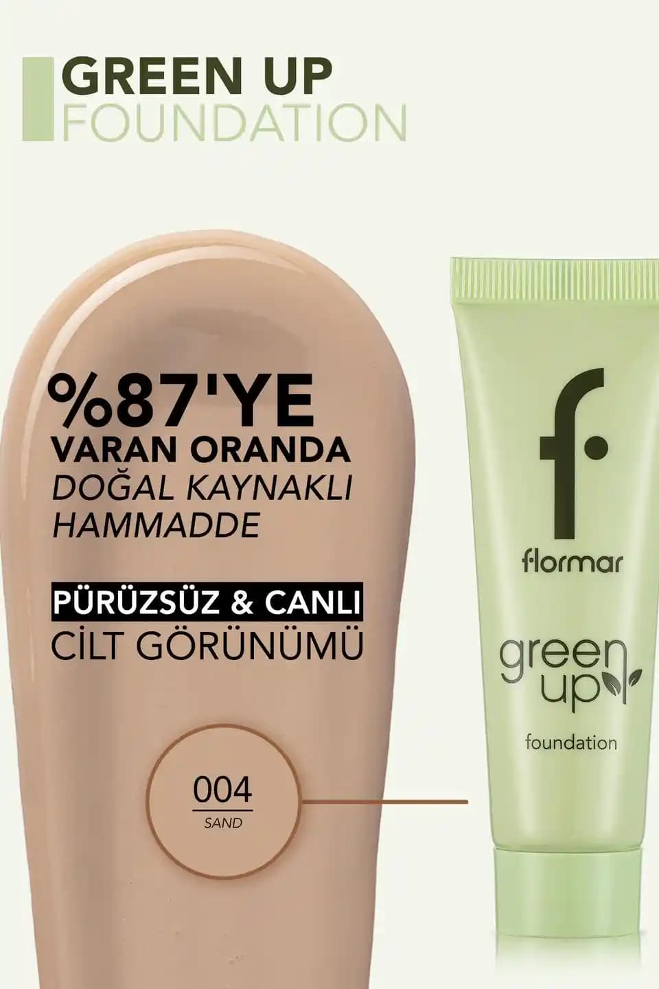 Flormar Green Up Fondöten ile Doğal ve Sağlıklı Makyaj Yöntemleri