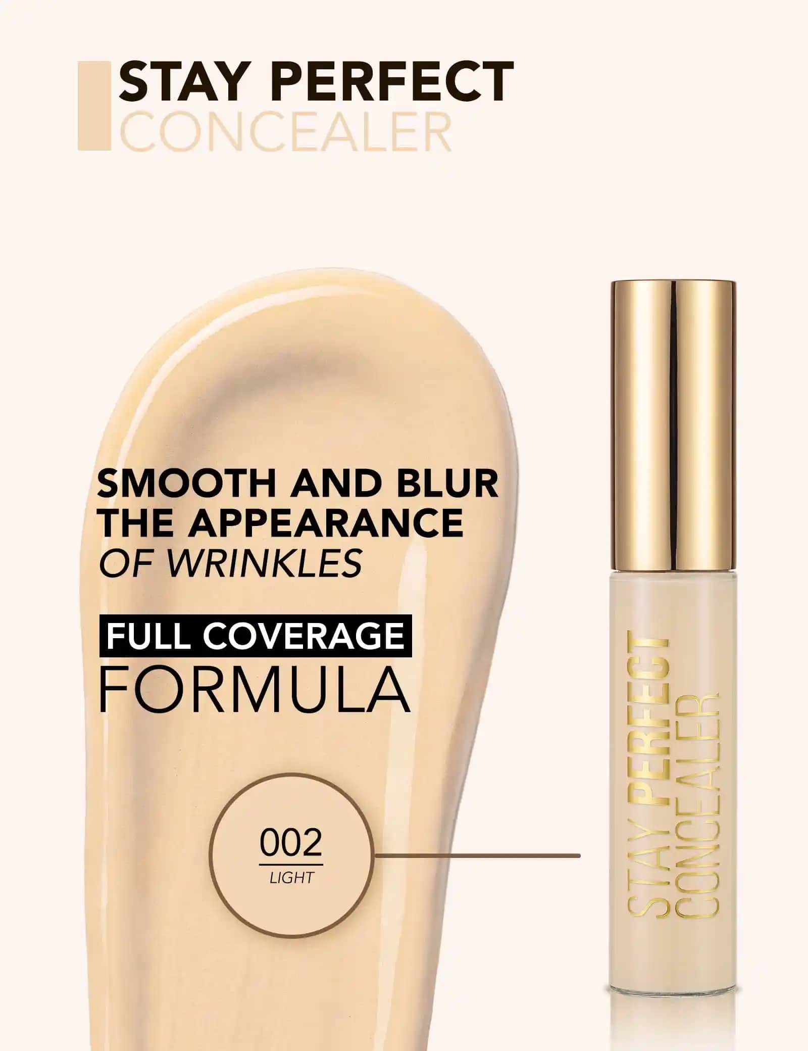 Flormar Stay Perfect Concealer ile doğal ve kalıcı makyaj için en iyi seçim