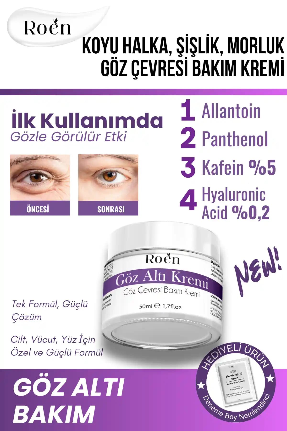 Göz Altı Morluklarına Karşı Kafein ve Doğal Çözüm Yolları Analizi