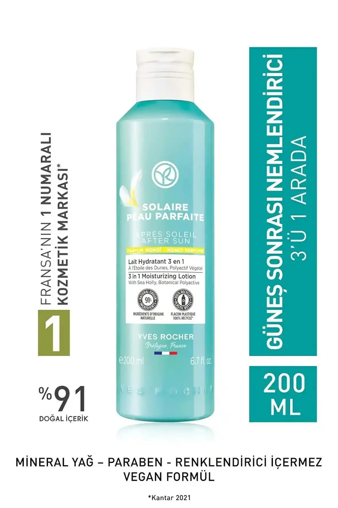 Güneş Sonrası Bakımın Önemi ve Yves Rocher Güneş Sonrası Sütü İncelemesi