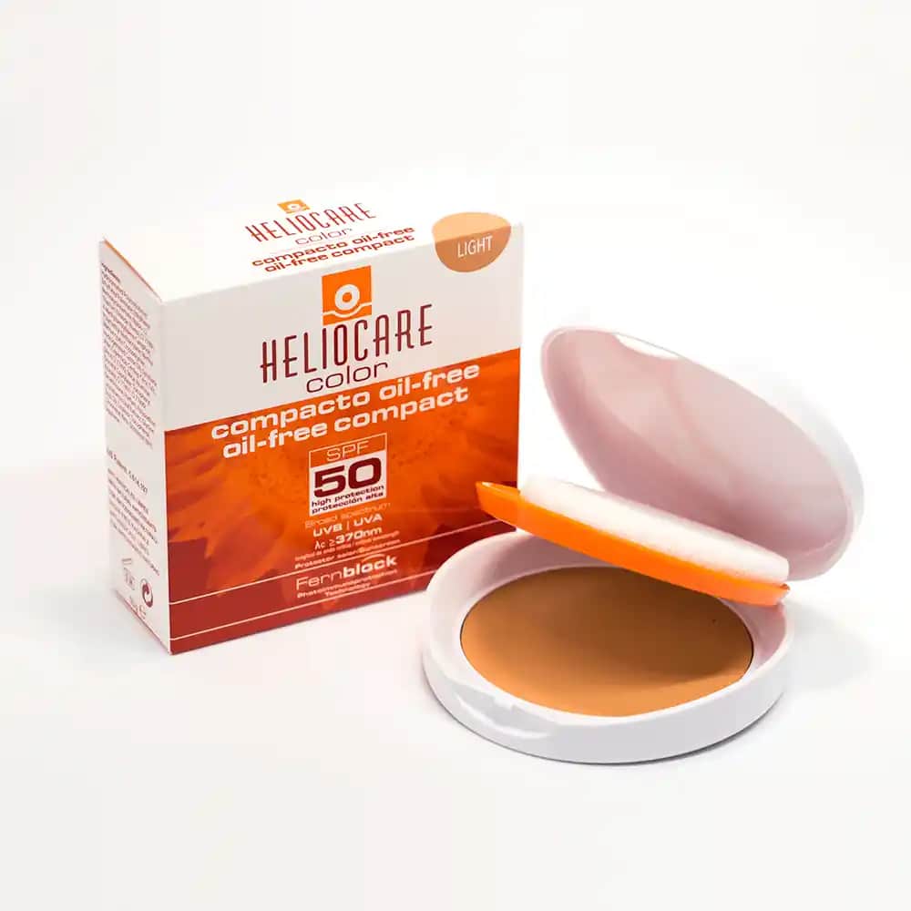 Heliocare Compact SPF 50 Light: Yüksek Koruma ve Doğal Görünüm Sağlayan Güneş Koruyucu